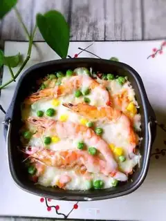 Make Two meters of shrimp rice step 3