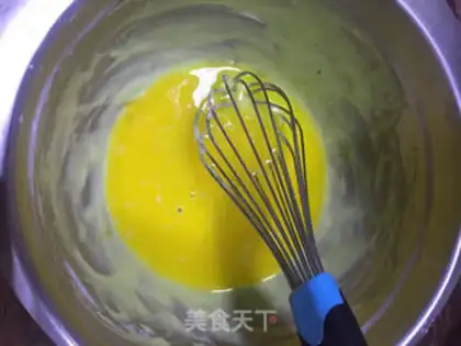 Make Blank coconut Madeleine step 4