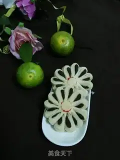 Make A yellow cake roll step 8