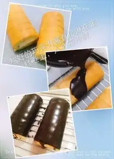 Make Thomas train cake step 7