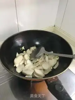 Make Garlic abalone step 2