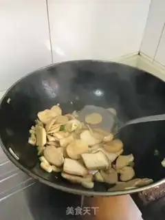 Make Garlic abalone step 3