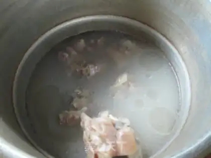 Make Curry pig hoof step 4