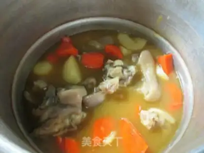 Make Curry pig hoof step 8