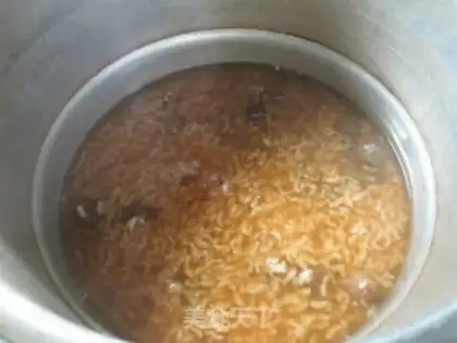 Make Rice congee step 7