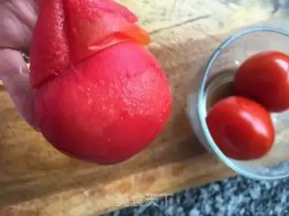 Make Volcanic snow step 3