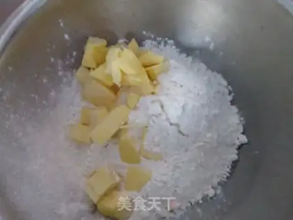 Make Red potato cookies step 1