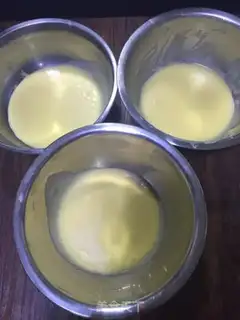 Make Three-sand Madeline cake step 5