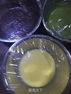 Make Three-sand Madeline cake step 6