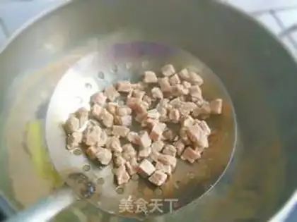 Make Beef egg porridge step 2