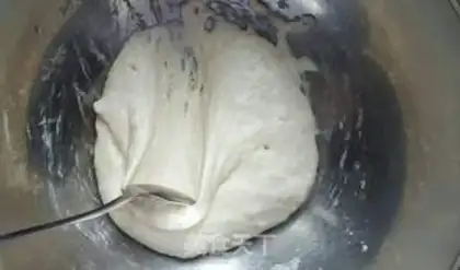 Make Colored mushroom bread step 1
