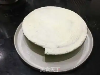 Make Swan puff cake step 19