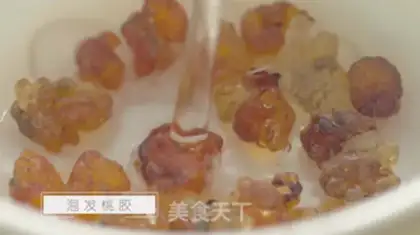 Make Peach candy with fragrance rice step 0