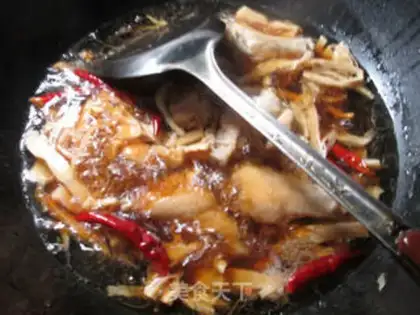 Make The water burns the chicken wings step 10