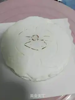 Make Machine cat butter cake step 12