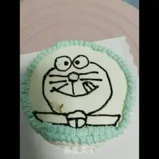 Make Machine cat butter cake step 13