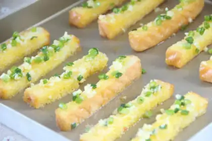 Make Garlic toast step 5