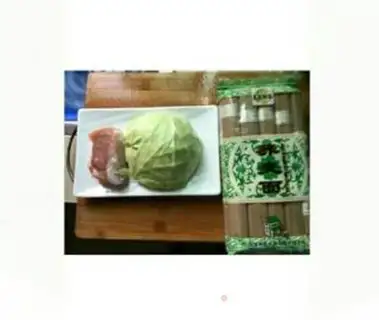 Make The cabbage and the pasta step 0