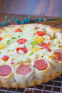 Make Chicken pizza step 16