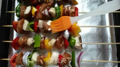 Make Chicken chords step 4