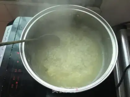 Make Green bean porridge step 2