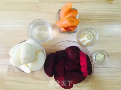 Make Beet mud step 0
