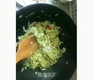 Make The cabbage and the pasta step 7