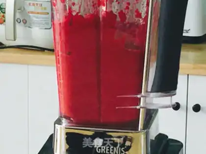 Make Beet mud step 2