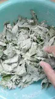 Make Celery leaves step 1