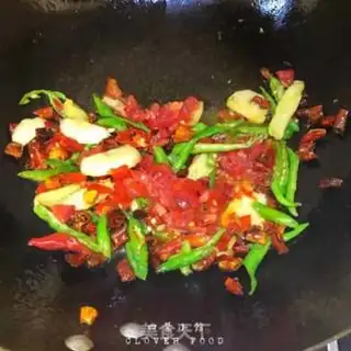 Make Three peppers of lamb step 5