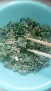 Make Celery leaves step 5