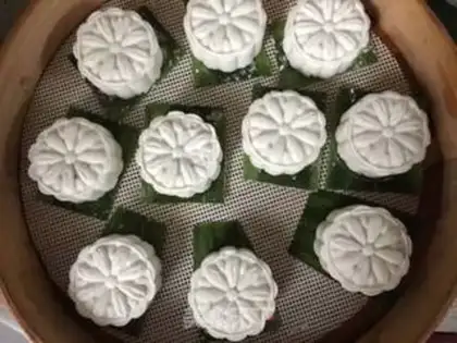 Make Cinnamon rice cake step 12