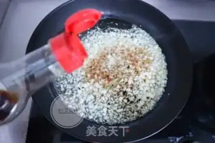 Make Garlic fan shrimp step 3