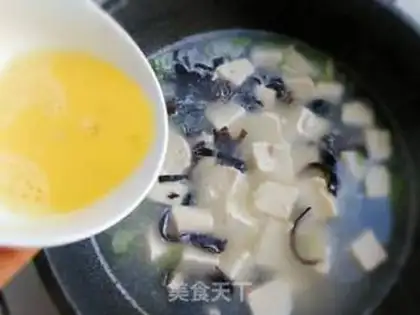 Make Shrimp tofu soup step 5