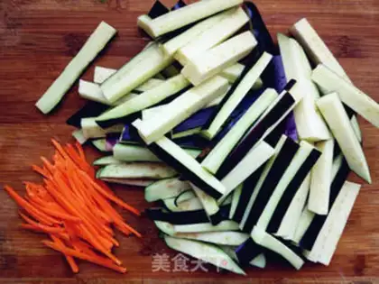 Make Soup and eggplant step 0