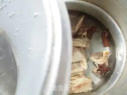 Make Steakbone fan soup step 2