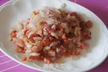 Make Salty marfin cake step 3