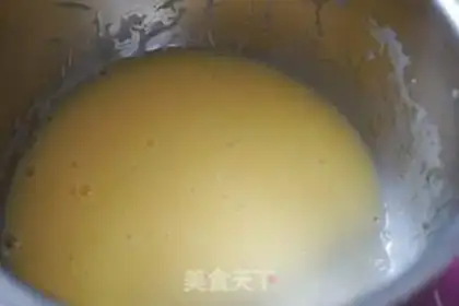 Make Salty marfin cake step 4