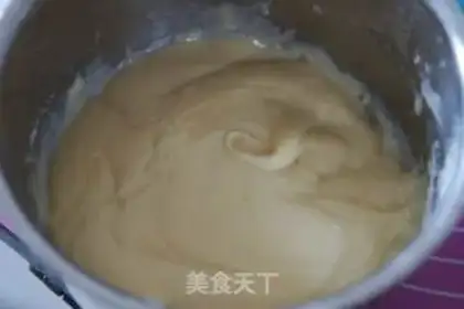 Make Salty marfin cake step 6