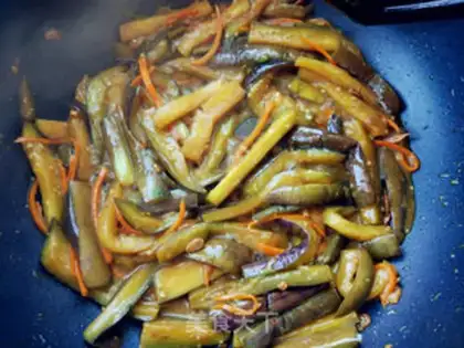 Make Soup and eggplant step 4