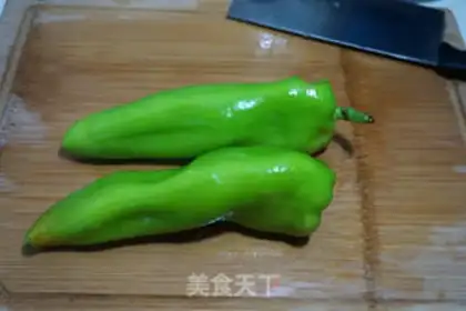 Make Pizza peppers and scabs step 5