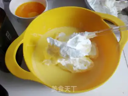 Make Inverted blueberry cheese step 7