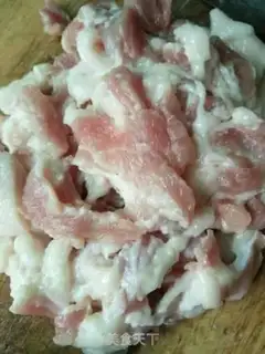 Make Fried fake meatloaf step 1