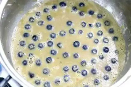 Make Blueberry McFin step 1