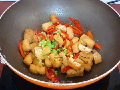 Make Bean oil, tofu step 5