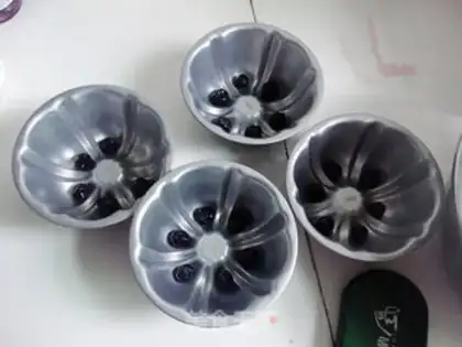 Make Inverted blueberry cheese step 11