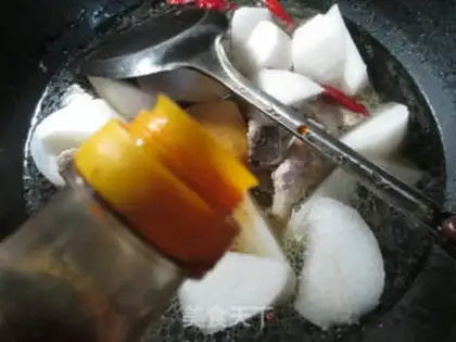 Make A steak with radish step 6