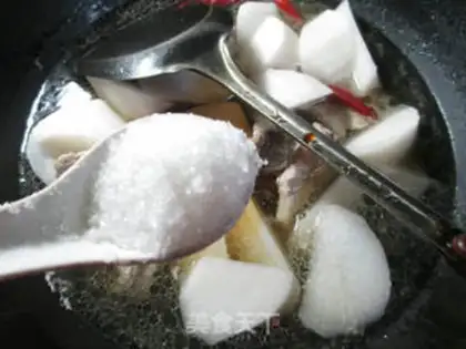 Make A steak with radish step 7