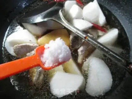 Make A steak with radish step 8