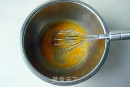 Make Bacon cream cake step 1